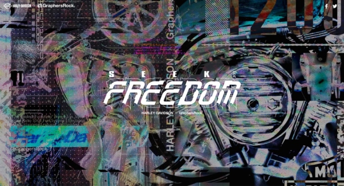 Harley-Davidson×GraphersRock SEEK for FREEDOM