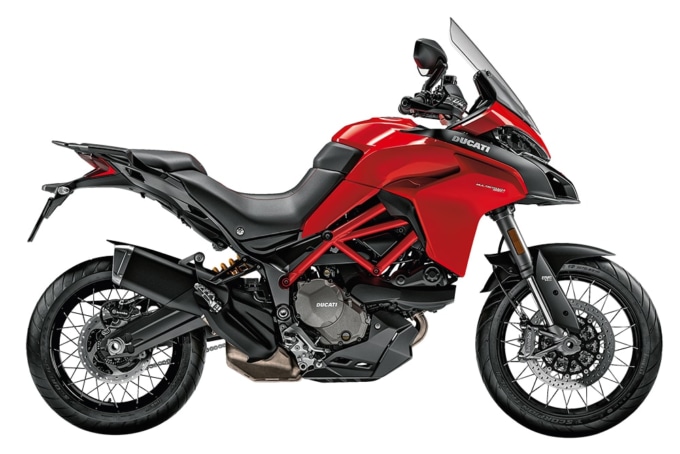 2019年式 DUCATI MULTISTRADA950 S スポークドホイール サイドビュー