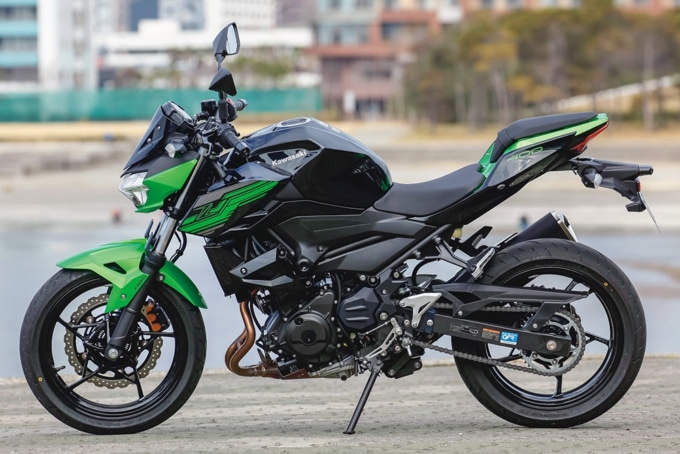 2019年式 カワサキ Z400 左サイドビュー