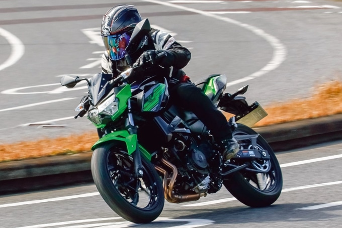 2019年式 カワサキ Z400 走行