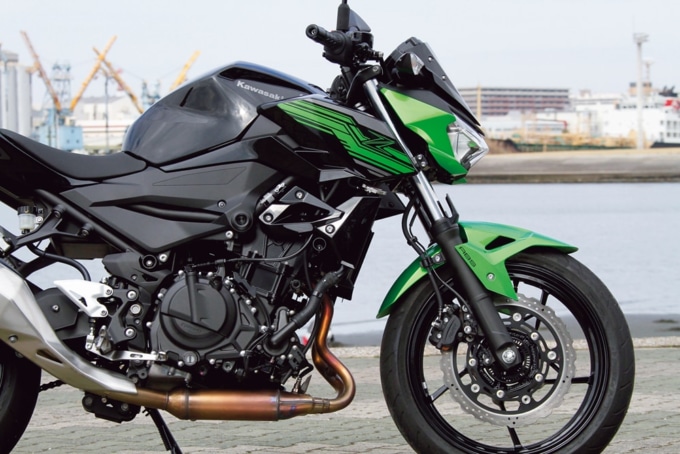 2019年式 カワサキ Z400 フロント周り