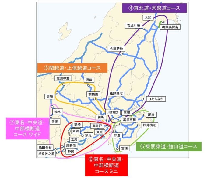 2019 ETC二輪車ツーリングプラン 首都圏