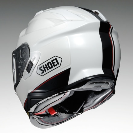 SHOEI GT-Air2 REDUX TC-6（ブラック×ホワイト）リヤビュー