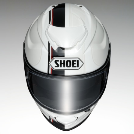 SHOEI GT-Air2 REDUX TC-6（ブラック×ホワイト）トップビュー