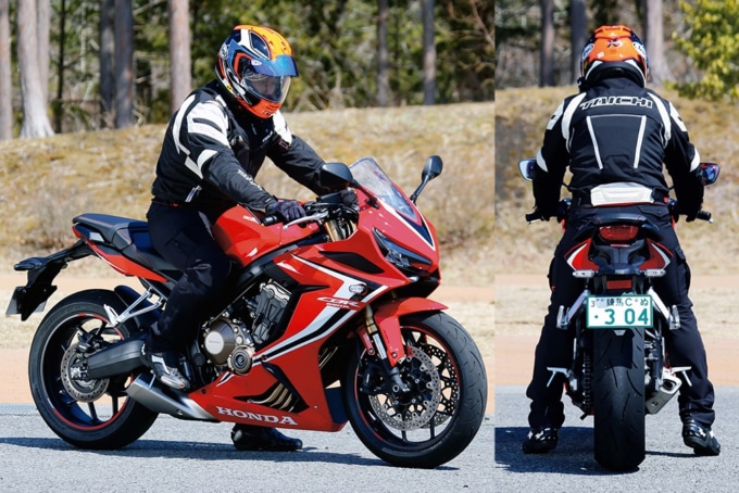 2019年モデル HONDA CBR650R 足つき＆乗車ポジション