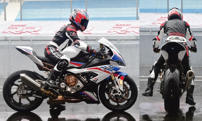 2019年式 BMW S1000RR Mパッケージ 足つき＆乗車ポジション