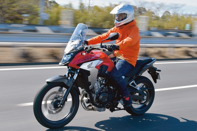 2019年モデル HONDA 400X ロード走行