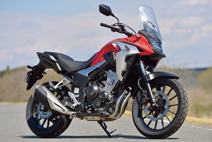 2019年モデル HONDA 400X 7:3ビュー