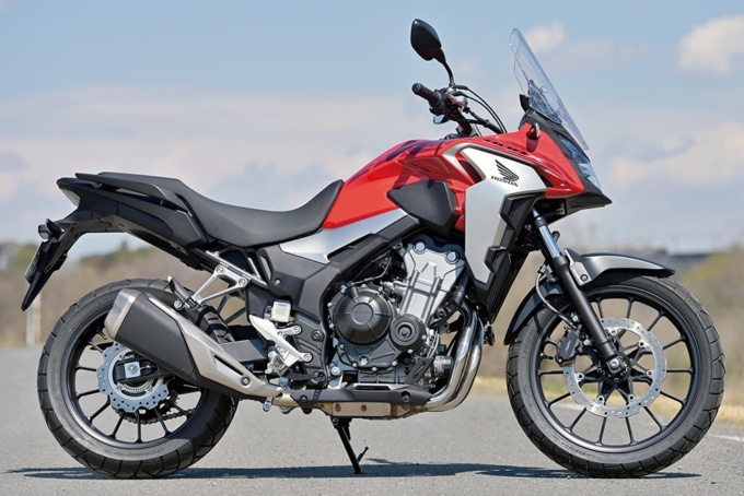 2019年モデル HONDA 400X 左サイドビュー