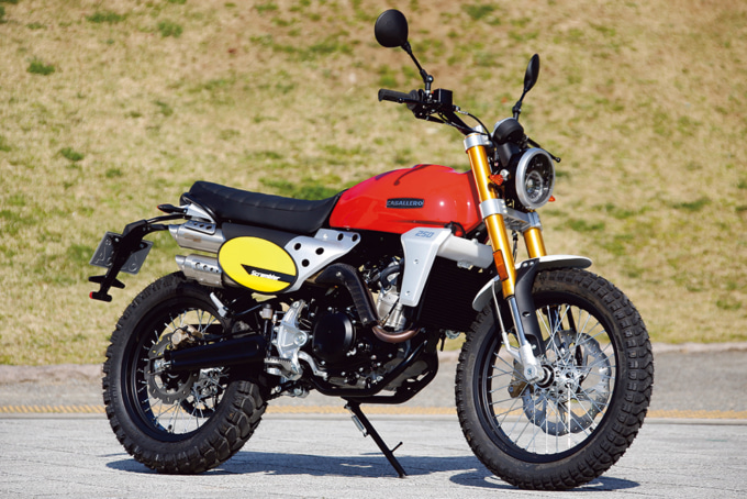 FANTIC CABALLERO SCRAMBLER250 7:3イメージ