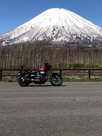 5月の羊蹄山