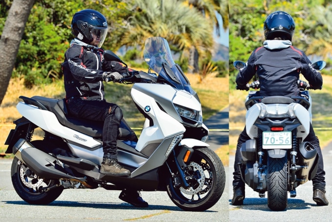 BMW C400GT 足つき＆乗車ポジション