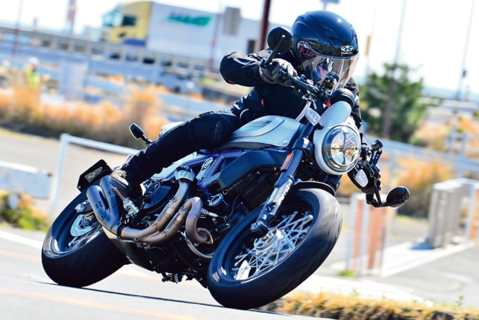 DUCATI SCRAMBLER CAFE RACER 走行