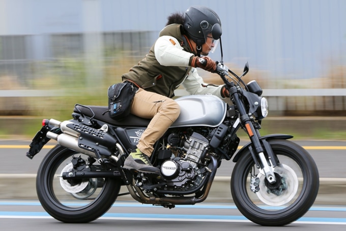 SWM アウトロー125 走行