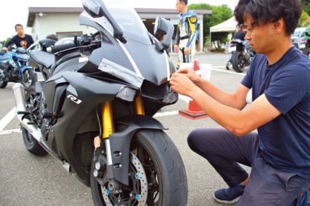 BATTLAX FUN&RIDE MEETING サーキット走行の準備