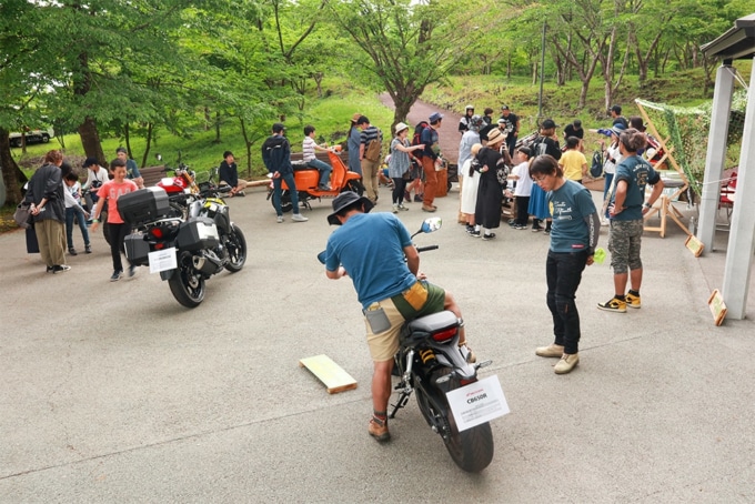 ACO CHiLL CAMP 2019 バイクスペース