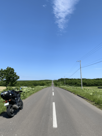 野付郡の名もなき道