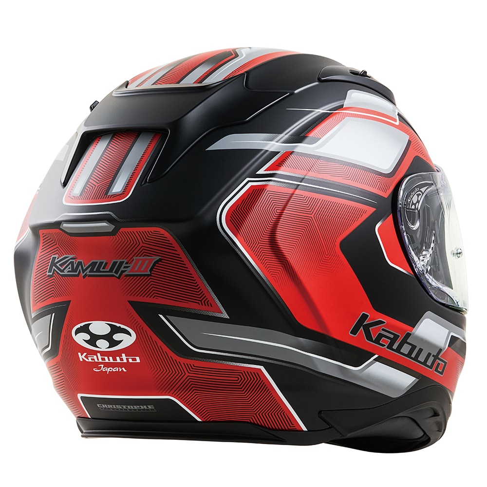 KAMUI-Ⅲ CIRCLE  FLAT BLACK RED