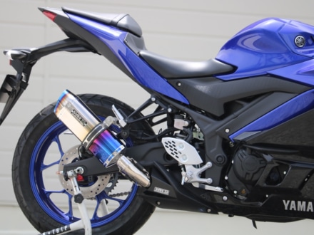 WR’Sから『新型YZF-R25/R3用 JMCA認証 SS-OVALスリップオンサイレンサー』登場！