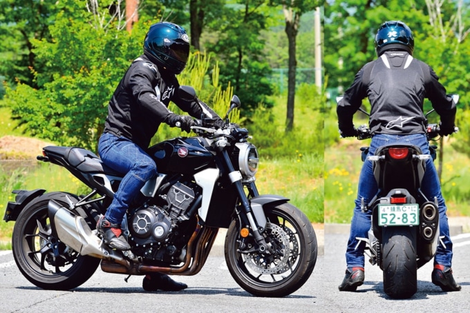 HONDA CB1000R (2BL-SC80) 足つき＆乗車ポジション