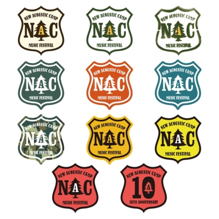 NAC10年分のロゴステッカーセット