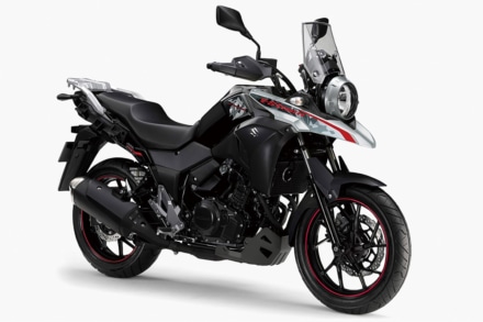 SUZUKI Vストローム250 ABS パールネブラーブラック×ハイテックシルバーメタリック