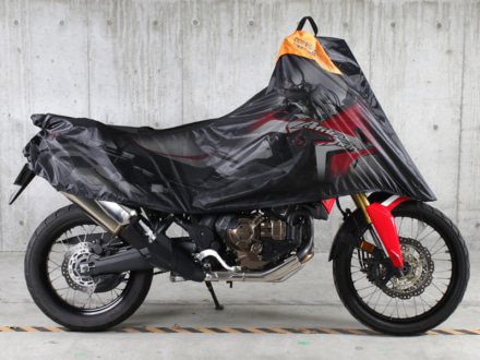 ドッペルギャンガー ツーリングハーフカバーをHONDA CRF1000L-DCTに装着したイメージ