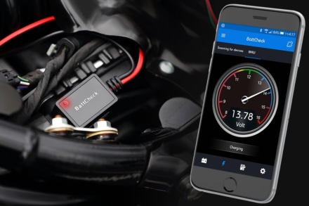 スマホで愛車のバッテリー状態をチェック！キジマのBluetooth対応バッテリーチェッカー『BattCheck』