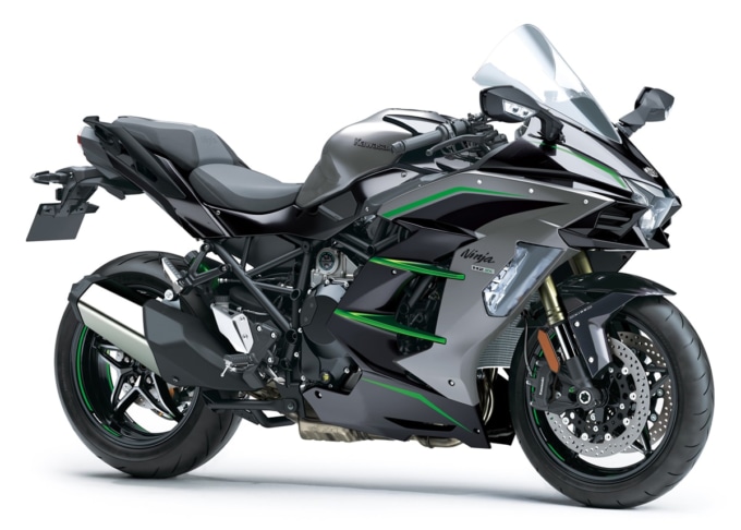 カワサキ Ninja H2 SX SE 2020年モデル 7:3ビュー