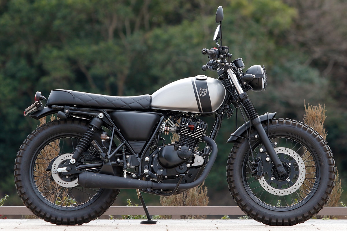 Mutt Motorcycles Rs 13 125 オシャレな原付二種ミッション車が登場 バイクインプレッション タンデムスタイル