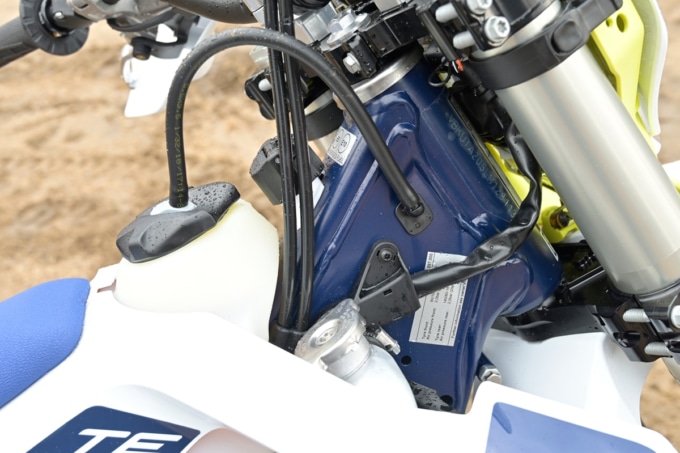 HUSQVARNA TE150i（2020年モデル）燃料タンク