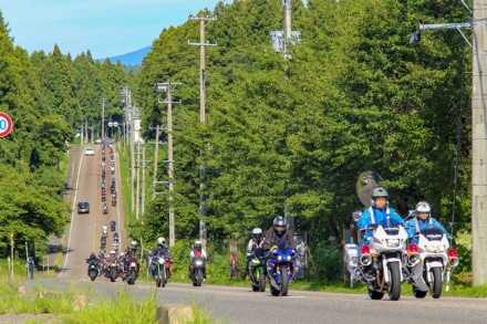 復興を願うライダーと共にバイクが約300台集結！第9回おんもしぇ祭開催レポート