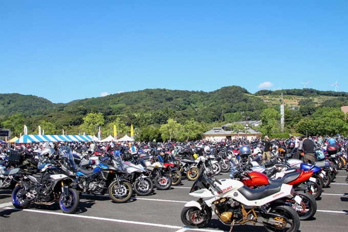 KATANAミーティング2019 駐車場の様子