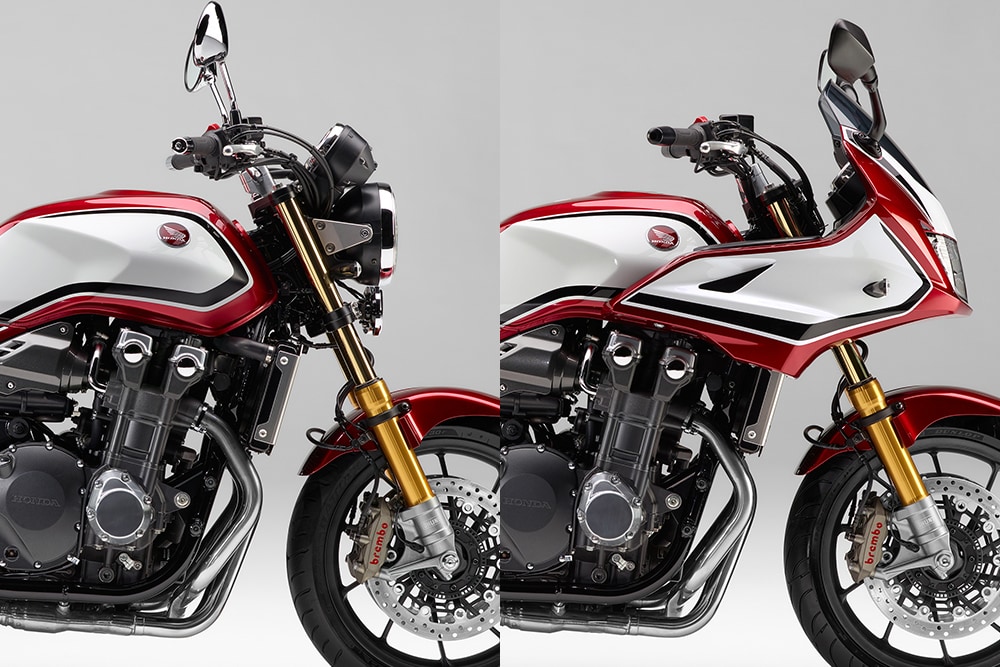 往年のcbらしい赤 白が登場 ホンダcb1300スーパーフォア スーパーボルドールspに新色を追加して10月25日発売 バイクニュース タンデムスタイル