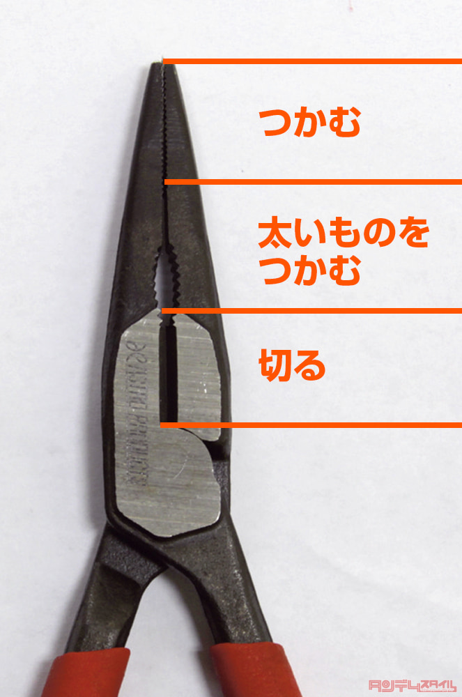 KTC コンビネーションプライヤ　握りもの　グリップ　ペンチ　ラジペン　ニッパー