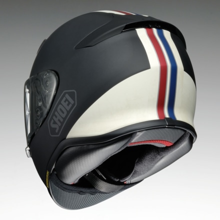 SHOEI Z7 EQUATE TC-10 リヤ7:3ビュー