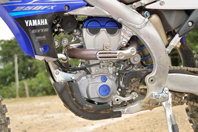 YAMAHA YZ250FXのエンジン