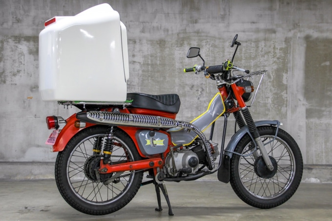 マジカルレーシングのデリボックスでハンターカブを積載量125lの物資輸送マシンにしてみた バイクニュース タンデムスタイル