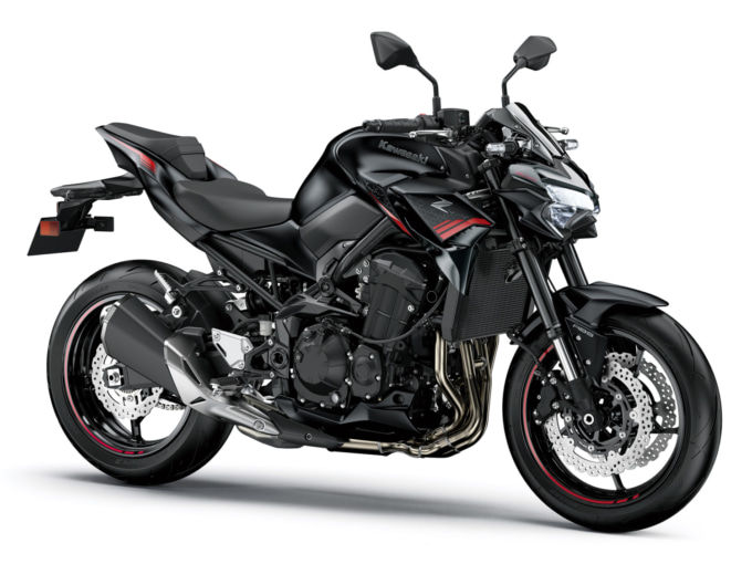 カワサキ Z900（2020年モデル）メタリックスパークブラック×メタリックフラットスパークブラック 7:3ビュー