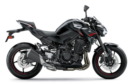 カワサキ Z900（2020年モデル）メタリックスパークブラック×メタリックフラットスパークブラック 右サイドビュー