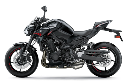 カワサキ Z900（2020年モデル）メタリックスパークブラック×メタリックフラットスパークブラック 左サイドビュー