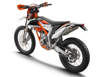 KTM フリーライド250F リヤ7:3ビュー