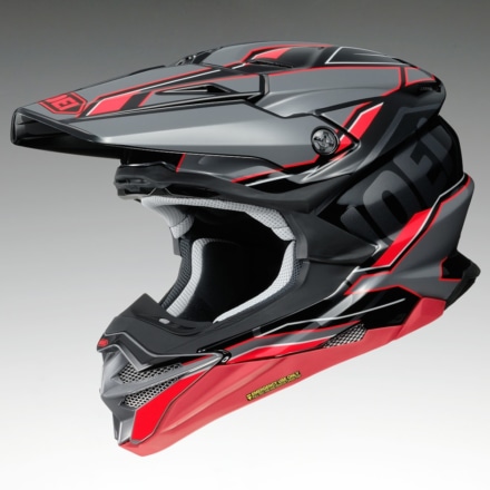 SHOEI VFX-WR ALLEGIANT TC-1（レッド×ブラック）