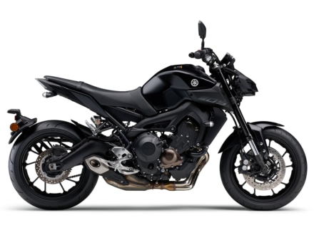 2018年モデル YAMAHA MT-09 SP ABS（マットダークグレー）左サイドビュー