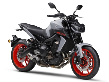 2019年モデル YAMAHA MT-09 ABS（マットライトグレー）7:3ビュー