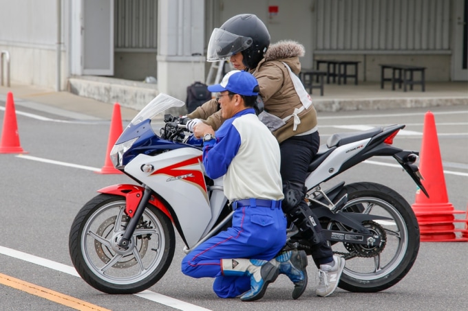 STEC Bike Only DayのCBR250R教習車