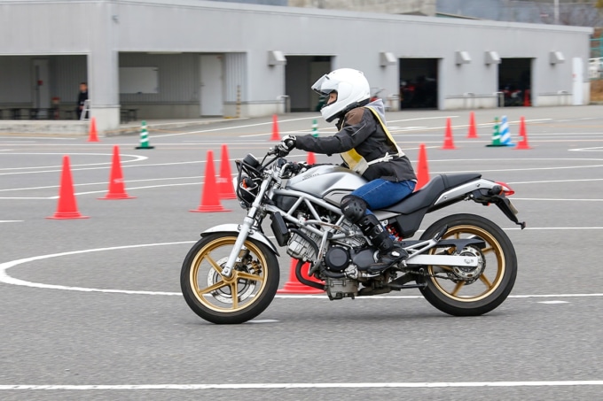 STEC Bike Only DayのVTR250教習車