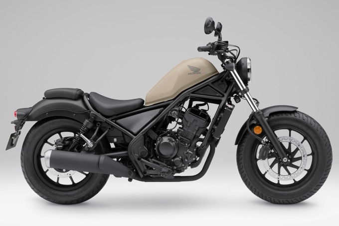 2020年モデル HONDA REBEL250（マットフレスコブラウン）左サイドビュー