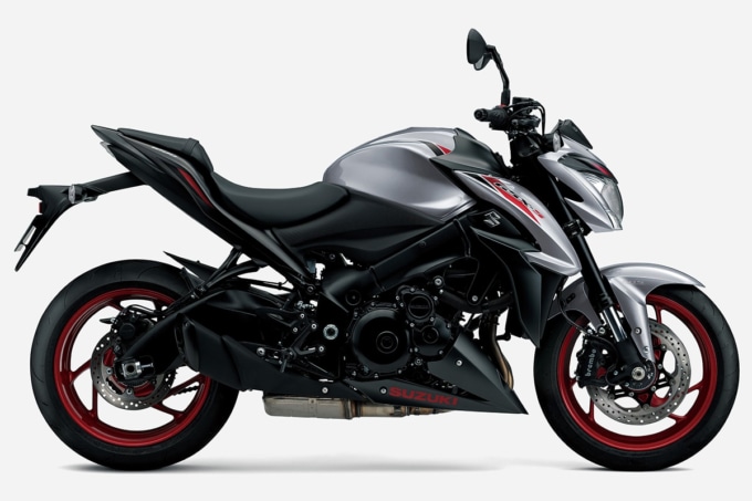 SUZUKI GSX-S1000 ABS（2020年モデル）マットブラックメタリックNo.2/オールトグレーメタリックNo.3 サイドビュー