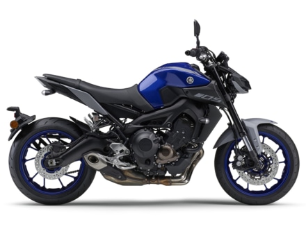 2020年モデル YAMAHA MT-09 ABS（ブルー）右サイドビュー